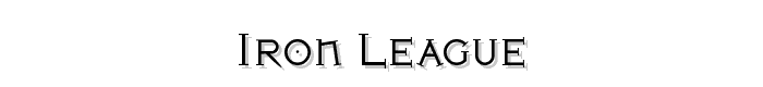 Iron League font
